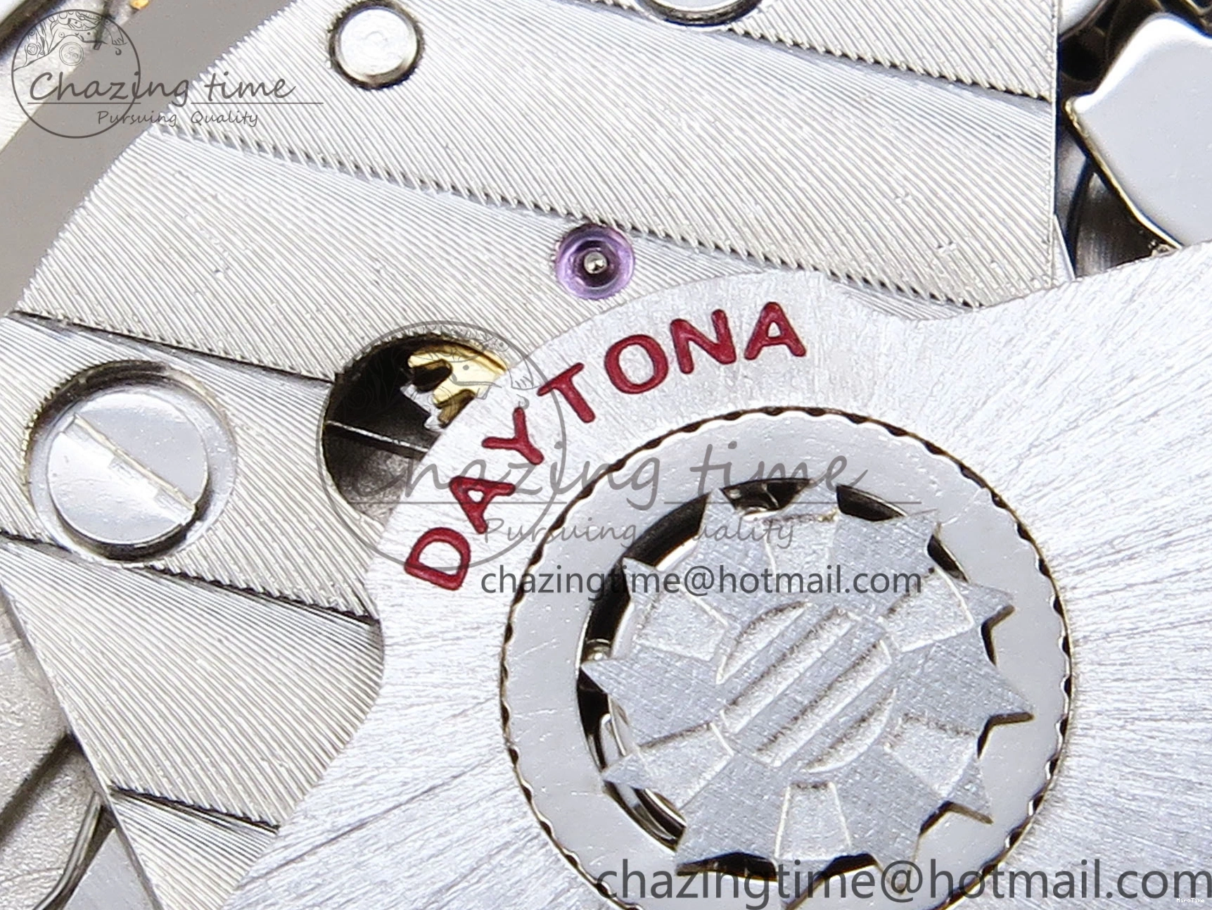 MiroTime 0111 DAYTONA 116505 RG OMF BEST EDITION BLACK RG DIAL ON RG BRACELET A7750 (SLIM MOVEMENT) Trendsetting 1797